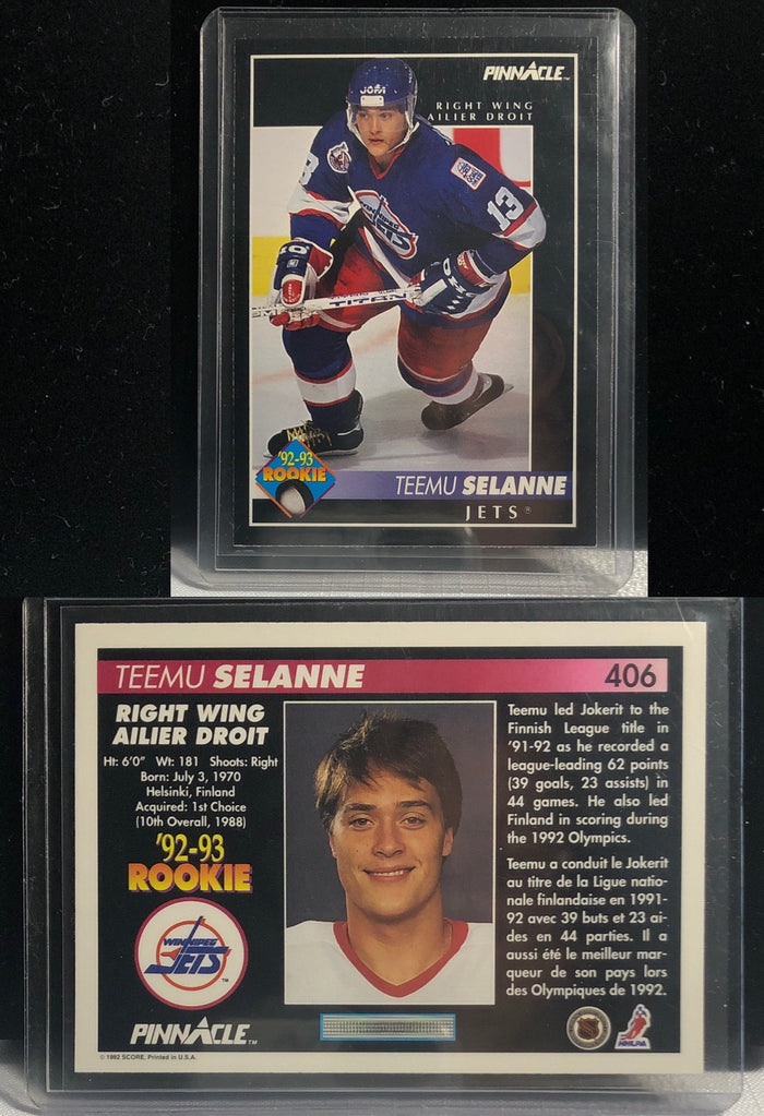 Teemu Selanne Hockey Cards