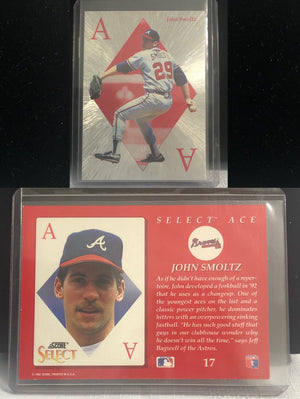 Score Select Ace Baseball Cards