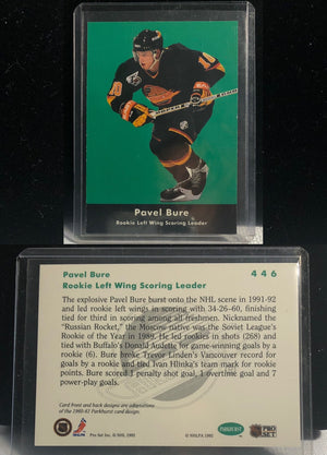 Pavel Bure Hockey Cards