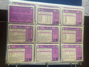 1982-83 OPC Hockey Card Set