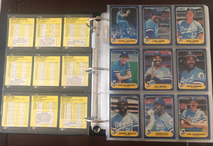 1986 Fleer Baseball Card Set