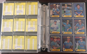 1986 Fleer Baseball Card Set