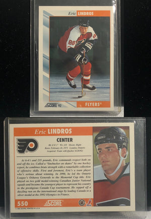 Eric Lindros Hockey Cards