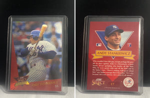 Score Select Rookies Baseball Cards