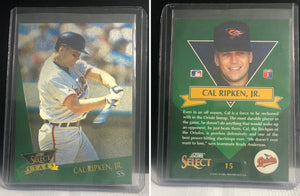 Score Select Stars Baseball Cards
